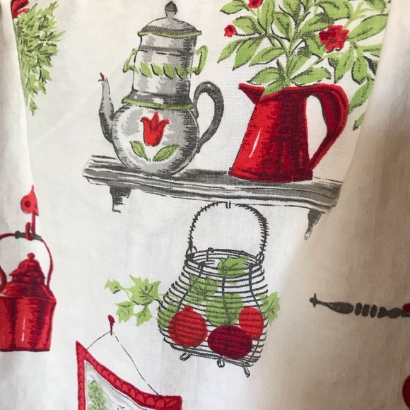 Vintage Café curtain set - Picture 7 of 10